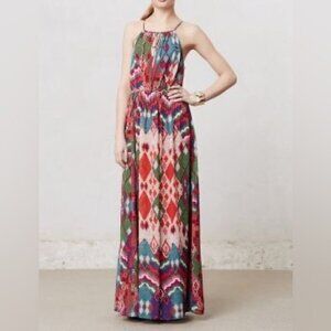 Anthropologie Maeve Tarana Maxi Dress